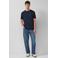 s.Oliver regular T-shirt donkerblauw