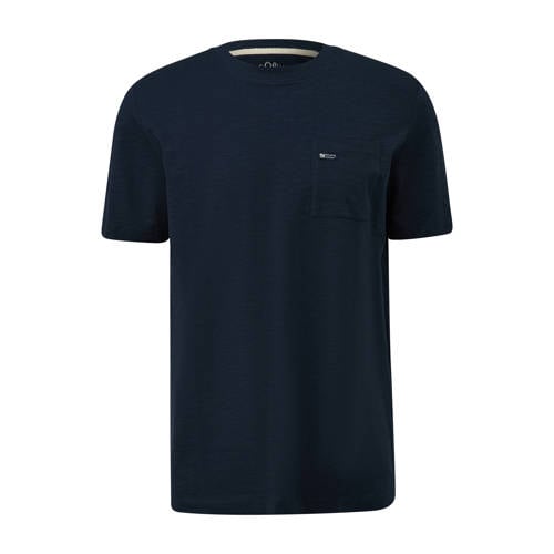s.Oliver regular T-shirt donkerblauw afbeelding