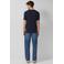 s.Oliver regular T-shirt donkerblauw