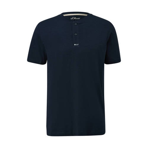 s.Oliver regular T-shirt donkerblauw afbeelding