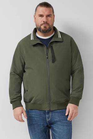 tussenjas Plus Size donkergroen