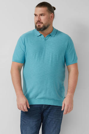 regular polo blauw