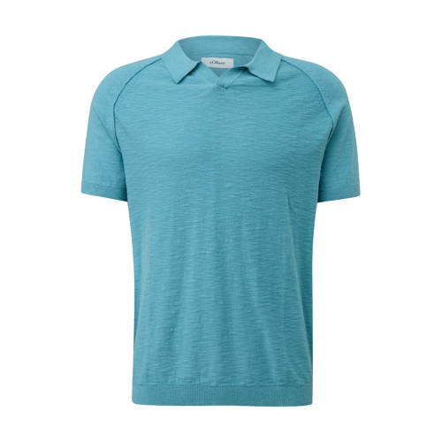 s.Oliver Big Size regular polo blauw afbeelding