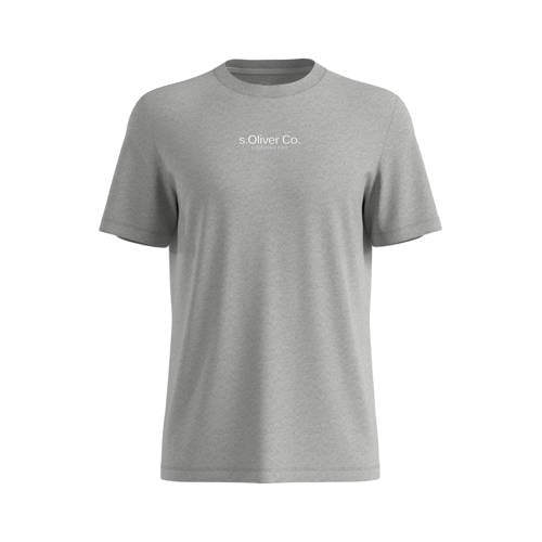 s.Oliver Big Size regular T-shirt grijs afbeelding