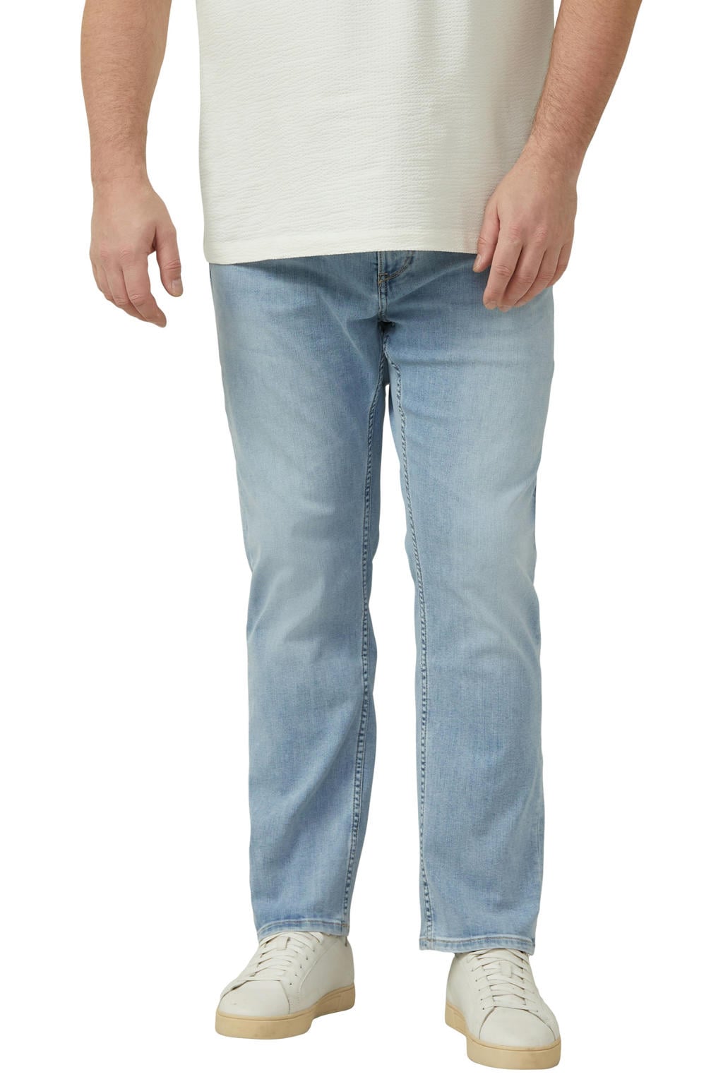 s.Oliver Big Size regular fit jeans grote maten lichtblauw