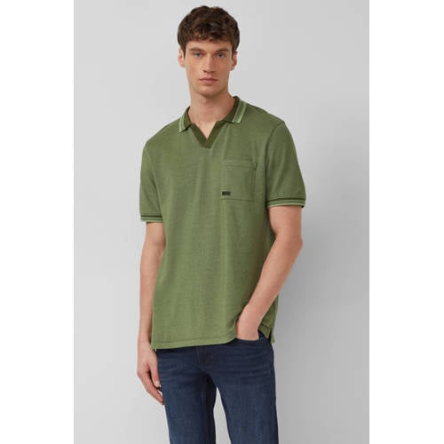 s.Oliver regular polo groen afbeelding