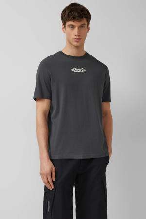regular T-shirt grijs