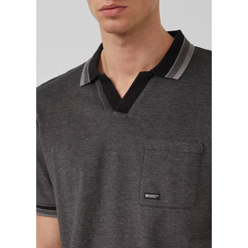 s.Oliver regular polo zwart afbeelding