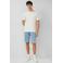 s.Oliver denim regular short lichtblauw