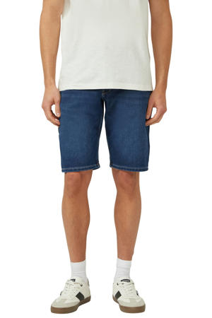 denim regular short donkerblauw