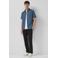 s.Oliver slim casual overhemd donkerblauw