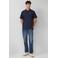 s.Oliver relaxed polo donkerblauw