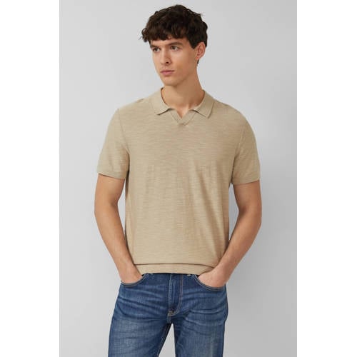 s.Oliver regular polo beige afbeelding