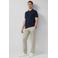 s.Oliver regular polo gebreid donkerblauw