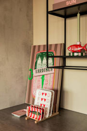 thumbnail: Mica Decorations wandhanger Sardines (41x61 cm)