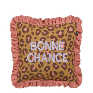 sierkussen Bonne Chance (45x45 cm)