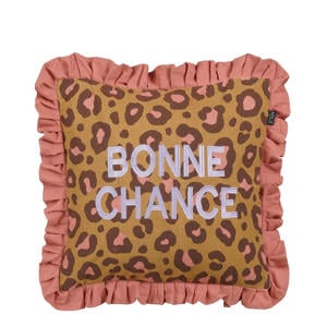 sierkussen Bonne Chance (45x45 cm)