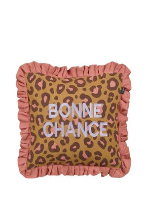 sierkussen Bonne Chance (45x45 cm)