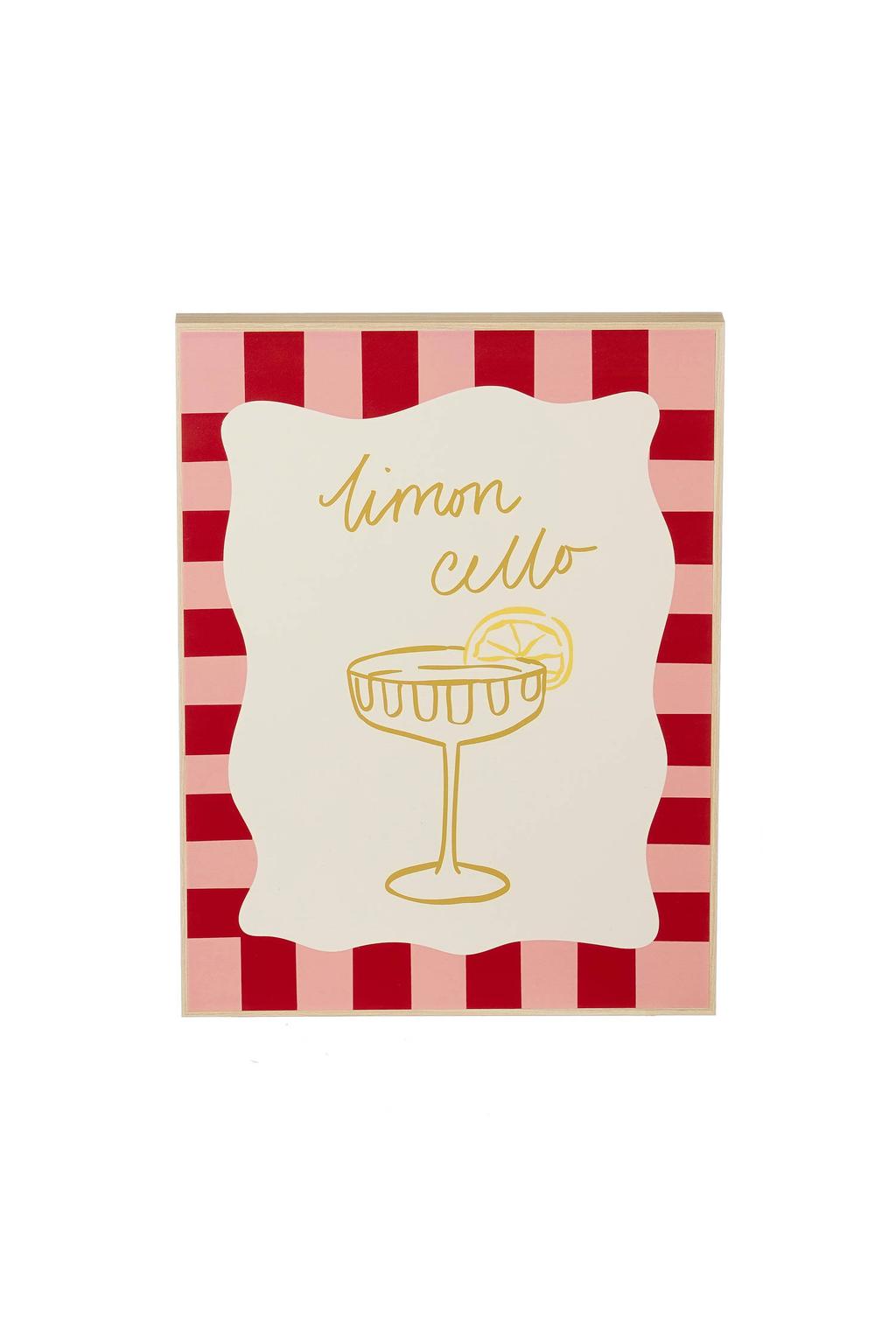 Mica Decorations schilderij Limoncello (31x41 cm)