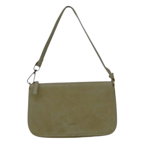 DSTRCT leren crossbody tas beige afbeelding