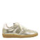 DWRS POONA leren sneakers goud metallic