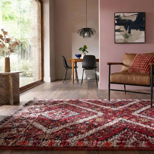 Flair Rugs vloerkleed wol (190X133 cm) afbeelding