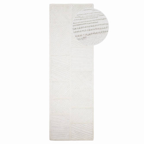 Flair Rugs vloerkleed wol (230X80 cm) afbeelding