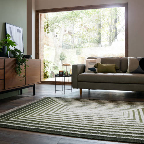 Flair Rugs vloerkleed wol (200X140 cm) afbeelding
