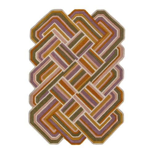 Flair Rugs vloerkleed wol (200X140 cm) afbeelding