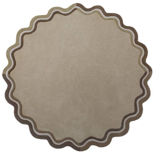 Flair Rugs vloerkleed wol (180X180 cm) afbeelding
