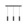 Calex pendel 3L Balk GU10 220-240V Zwart