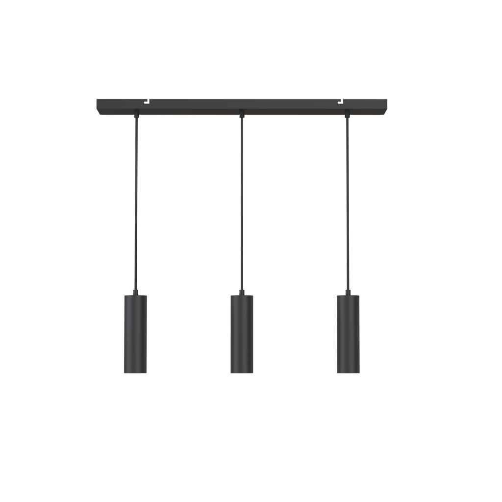 Calex pendel 3L Balk GU10 220-240V Zwart