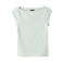 LMTD T-shirt met textuur mintgroen