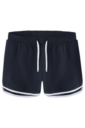 regular casual short donkerblauw