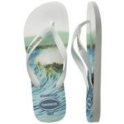 thumbnail: Havaianas Top Surfer teenslippers wit/blauw
