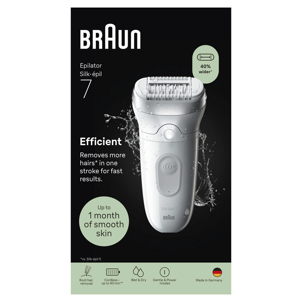 Braun  Silk·épil 7 - Wet & Dry epilator - type 7-000