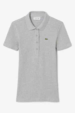 polo grijs rib gebreid