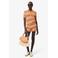 Lacoste gestreept T-shirt - oranje