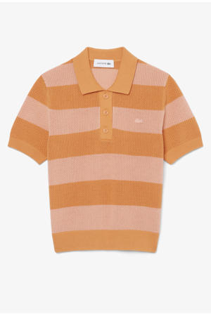 gestreept T-shirt - oranje