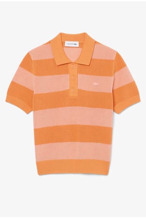 gestreept T-shirt - oranje