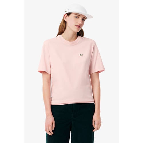 Lacoste T-shirt lichtroze afbeelding