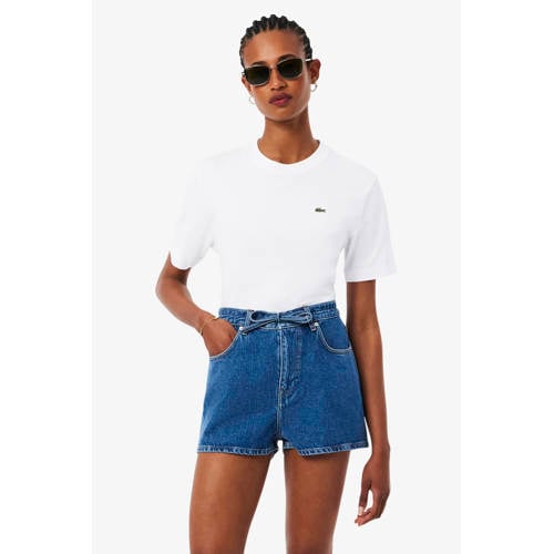 Lacoste T-shirt wit afbeelding