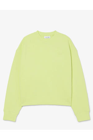 sweater limegroen
