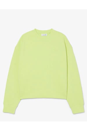 sweater limegroen