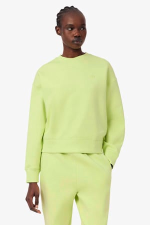 sweater limegroen