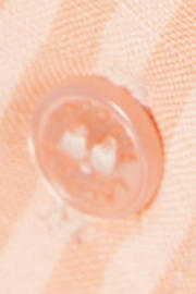 thumbnail: Lacoste gestreepte blouse met linnen oranje