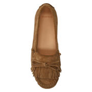 thumbnail: Manfield suède mocassins cognac