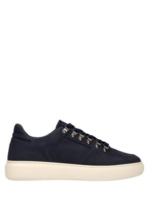 nubuck sneakers donkerblauw