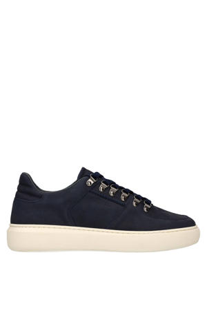 nubuck sneakers donkerblauw