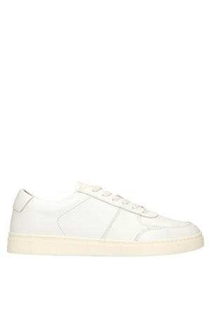 leren sneakers wit